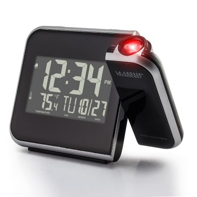 Image showing  Projection Alarm Clock with Indoor Temp and Humidity