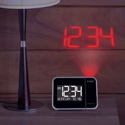 Image showing 5 th La Crosse Technology Projection Alarm Clock with Indoor Temp and Humidity