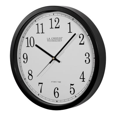 Image showing  Atomic Analog Wall Clock, 14 in.