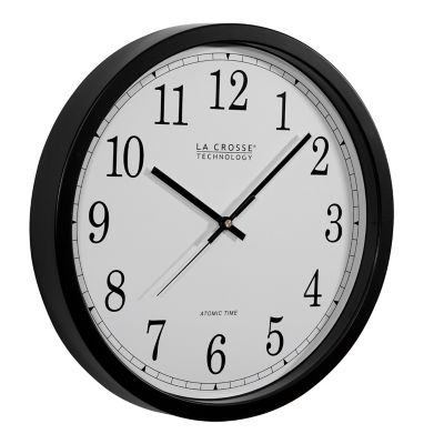 Image showing  Atomic Analog Wall Clock, 14 in.
