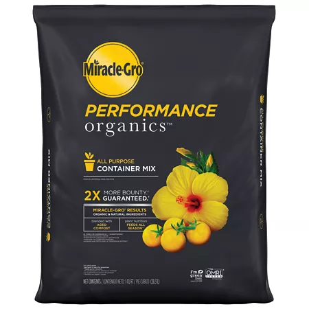 Miracle-Gro 16 quart 1 tbsp Performance Organics All-Purpose Container Mix Garden Soil