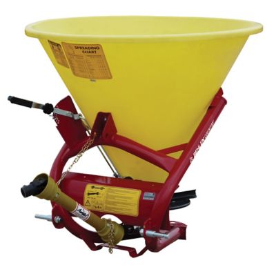 Behlen Country 500 lb. 3-Point Poly Fertilizer Spreader, Yellow