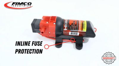 Image showing  12V High-Flo High-Performance Demand Pump, 1.2 GPM