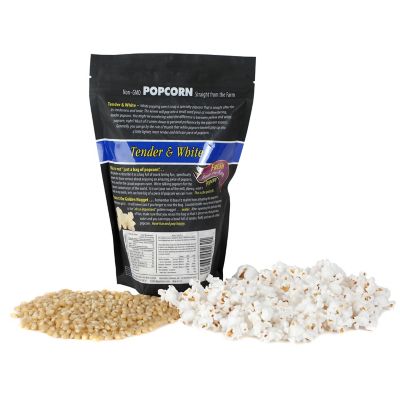 Image showing  The Classic Gourmet White Trio Popcorn Kernels
