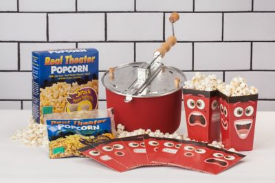 Wabash Valley Farms Original Whirley-Pop Stovetop Popcorn Popper and Real  Theater Popping Kit, Silver at Tractor Supply Co.