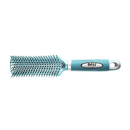 Bass The Bathing Brush Wet Grooming Professional-Grade Nylon Pet Pin Brush, Optimized for Use in Water, Blue, 706P - BBL