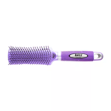 Bass The Bath Brush 706P RLP Professional Grade Nylon Pin Brush for Wet Grooming Purple Finish Pet Brushes & Combs