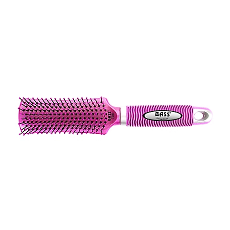Bass The Bathing Brush Wet Grooming Professional-Grade Nylon Pet Pin Brush, Optimized for Use in Water, Pink Finish, 706P - PYP