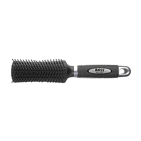 Bass The Shower Brush Wet Brushing Professional-Grade Nylon Pet Pin Brush, Rubber Grip Handle, 706P - SMK