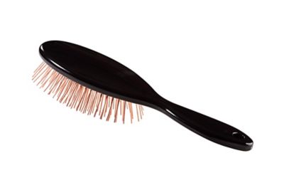 Image showing  Style & Detangle Pet Brush, 100% Premium Alloy Pin, High Polish Acrylic Handle, Large, Oval, 58 - JTL