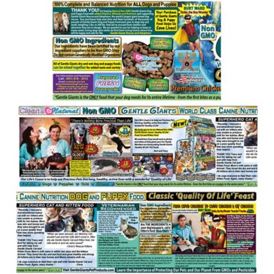 Image showing 8 th Gentle Giants All Life Stages Dog and Puppy Natural Non-GMO Chicken Recipe Dry Dog Food