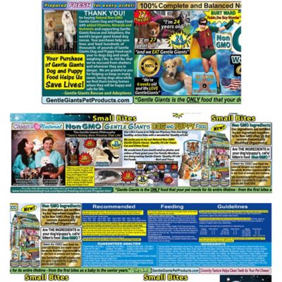 Image showing 8 th Gentle Giants All Life Stages Dog and Puppy Natural Non-GMO Chicken Recipe Dry Dog Food