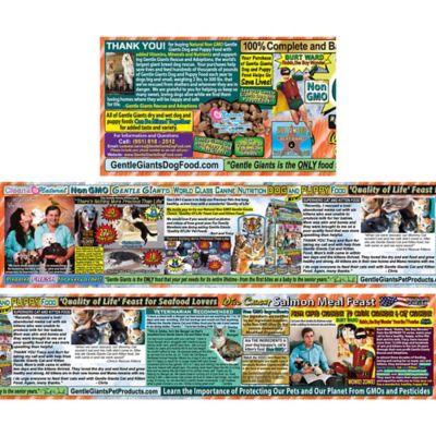 Image showing 7 th Gentle Giants All Life Stages Natural NON-GMO Grain-Free Salmon Recipe Dry Dog Food, 18 lb. Bag