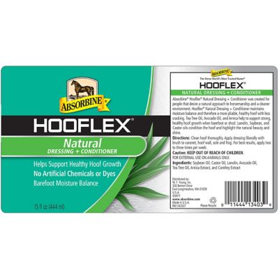 Image showing  Hooflex All-Natural Horse Dressing and Hoof Conditioner, 15 oz.