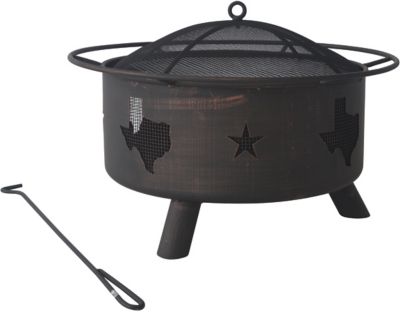 Bond Wood Burning Steel Fire Pit 50871 At Tractor Supply Co