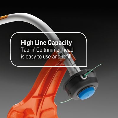 Image showing 5 th Husqvarna 122C 17 in. 22cc Curved Shaft Gas String Trimmer, 2-Cycle