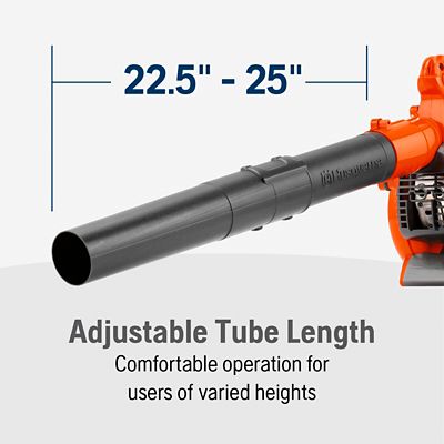 Image showing 5 th Husqvarna 125B 170 MPH/470 CFM 28cc Gas Handheld Leaf Blower