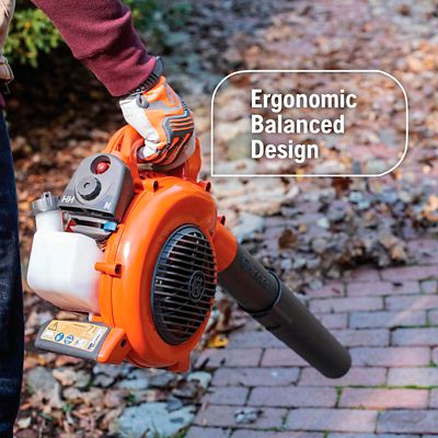 Image showing 7 th Husqvarna 125B 170 MPH/470 CFM 28cc Gas Handheld Leaf Blower