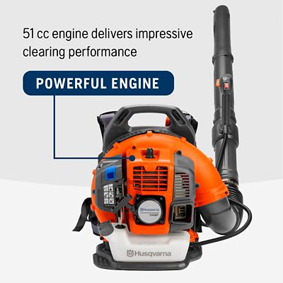 Image showing  150BT 251 MPH/692 CFM 50.2cc Gas Backpack Leaf Blower