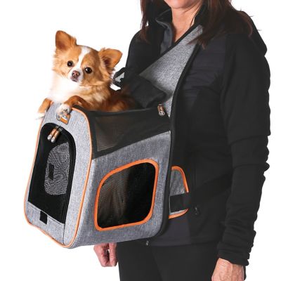 K&H Pet Products Shoulder Sling Pet Carrier, Gray, 12 x 10 x 13 in.