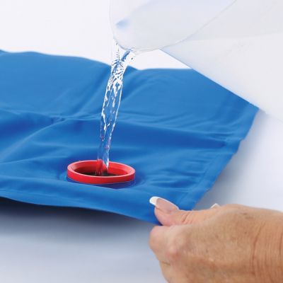 Image showing  Coolin Comfort Large Elevated Dog Bed, 32 in. x 44 in., Blue