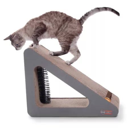 K&H Pet Products Creative Kitty Cat Scratcher 9.5 in x 19.5 in x 15 in Ramp and Grooming Cat Scratchers