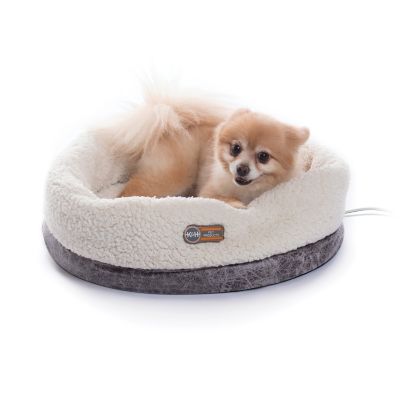 K&H Pet Products Thermo-Snuggle Cup Bomber Cat Bed