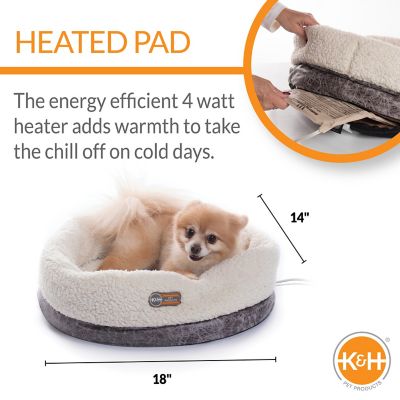 Image showing  Thermo-Snuggle Cup Bomber Cat Bed