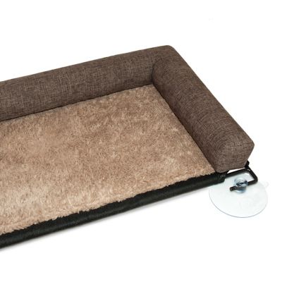 Image showing  EZ Mount Kitty Sill Deluxe Cat Window Bed with Bolster