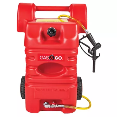 Gas and go 15 gal Portable Poly Fuel Cart Gas Cans