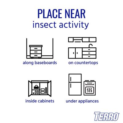 Image showing 5 th TERRO Ant and Roach Liquid and Paste Bait, 4-Pack