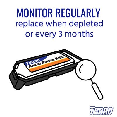 Image showing 6 th TERRO Ant and Roach Liquid and Paste Bait, 4-Pack