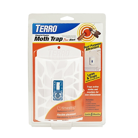 TERRO Closet and Pantry Moth Trap Plus Alert