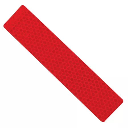 Hillman Reflective Safety Tape 2 in x 6 in Red Caution Tape