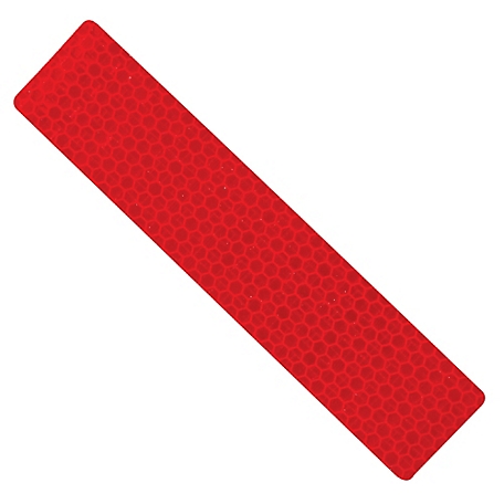 Hillman 6In Reflective Safety Tape- Red