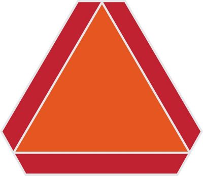 Hillman Slow Moving Vehicle Sign (14in. x 16in.), 840628
