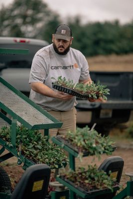Image showing  Men's Canvas Mesh Back Cap, 1