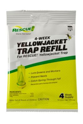 Reusable Outdoor Yellow Jacket and Wasp Trap with Bait