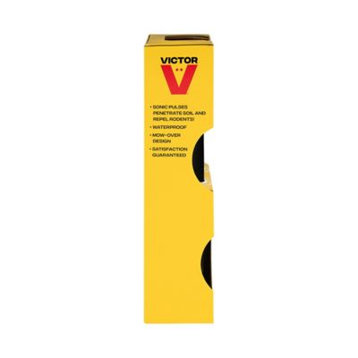 Image showing 6 th Victor Pest 8 cu. in. Mole and Gopher Sonic Spike Repellent, 2-Pack