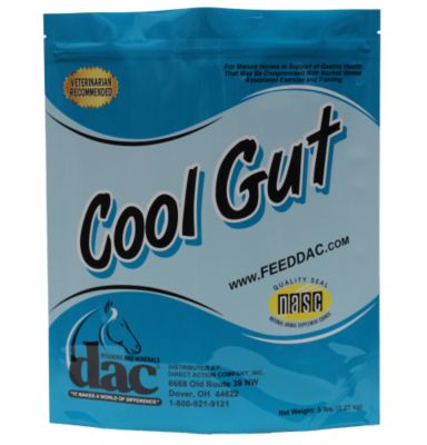 dac Cool Gut Gastric Support Pelleted Horse Supplement, 5 lb.