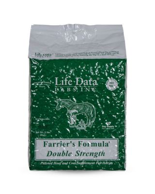 Life Data Labs Farrier’s Formula Double Strength Horse Feed Bag, 11 lb.