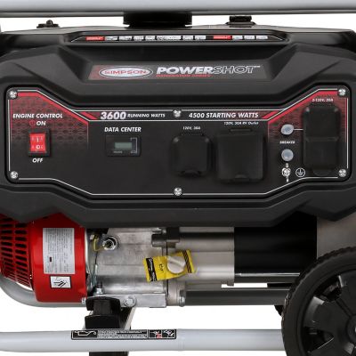 Image showing 5 th SIMPSON 4,500/3,600-Watt Gasoline Powered Portable Generator