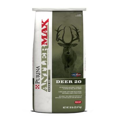 Image showing  AntlerMax Pelleted Deer Feed 20 with Climate Guard and Bio LG, 50 lb. Bag