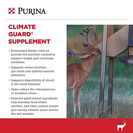 Purina AntlerMax Deer 20 with Climate Guard and Bio LG - 50 lb