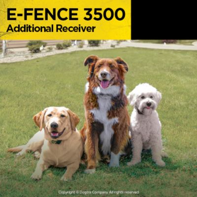 Image showing  Replacement or Additional Receiver for E-FENCE 3500 with Strap