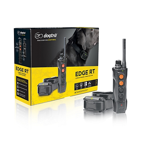 Dogtra EDGE RT Long Range High-Output Waterproof 3-Dog Expandable Remote Dog Training E-Collar, 1 Mile Range