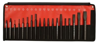 Mayhew Pro Punch and Chisel Kit, 19 pc.