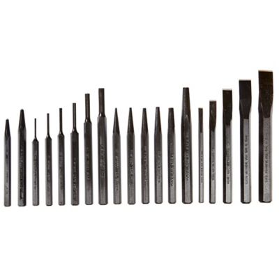 Image showing  Pro Punch and Chisel Kit, 19 pc.