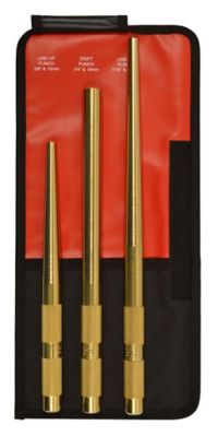 Mayhew Assorted Brass Punch Tool Kit, SAE, 3/8 in. and 1/4 in. Sizes, 4 pc.  at Tractor Supply Co.