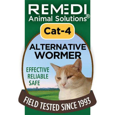 Remedi Animal Solutions Alternative Dewormer Spritz for Cats, 1 oz